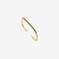 Bague plaquée or chloé jet - KIND OF THINGS