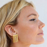 Boucles d'oreilles dorées donna - KIND OF THINGS