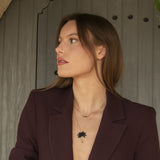 Collier doré Palmtree XL - KUCHI