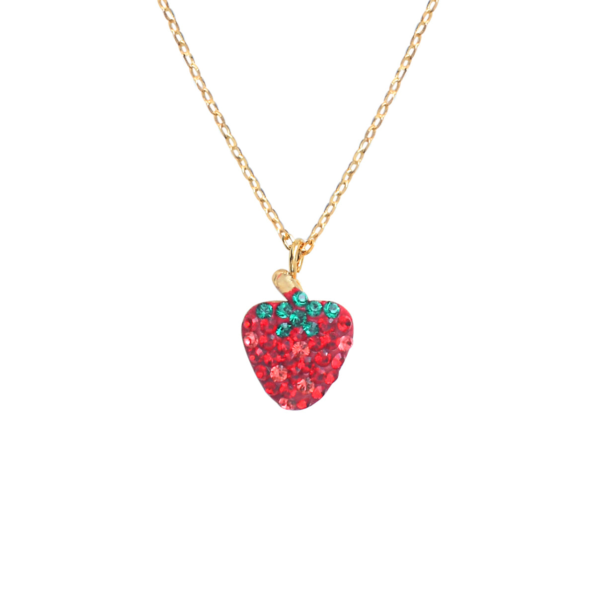 COLLIER KUCHI FRAISE