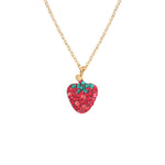 COLLIER KUCHI FRAISE