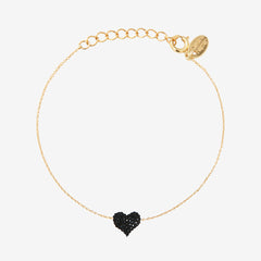 Bracelet doré jet heart - KUCHI