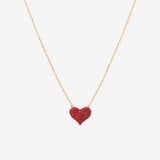 Golden heart necklace - KUCHI