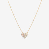 Golden heart necklace - KUCHI