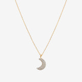 Golden moon necklace - KUCHI