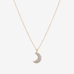 Collier doré golden shadow moon - KUCHI