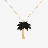 Collier doré Palmtree XL - KUCHI