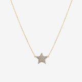 Golden star necklace - KUCHI