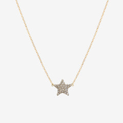 Golden star necklace - KUCHI