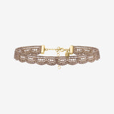 Collier choker doré - LACE