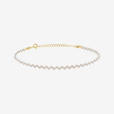 Collier choker doré Mini Wave - LACE