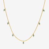 Collier doré court - MILADY