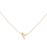 COLLIER DORÉ - MINI COLIBRI