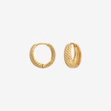 Mini gold hoops - ALIX