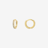 Mini gold hoops - PALMA