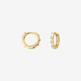 Mini gold hoops - POLLY