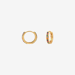 Mini gold hoops - TINA