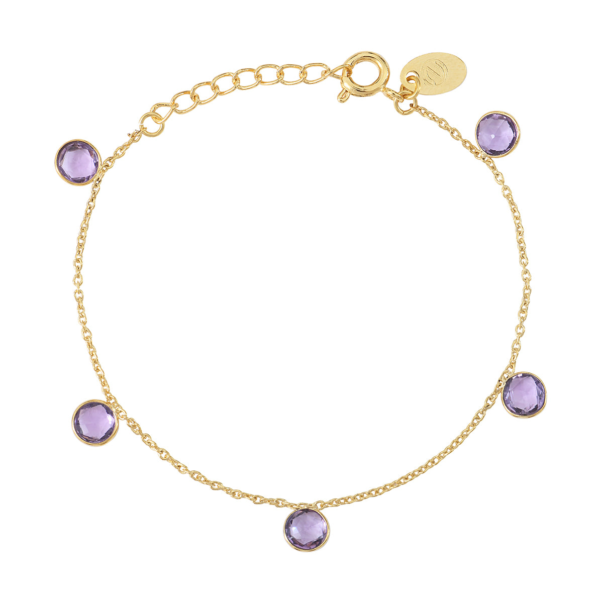 BRACELET MULTI MOOREA AMETHYSTE