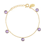 BRACELET MULTI MOOREA AMETHYSTE