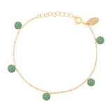 BRACELET MULTI MOOREA CHRYSOPRASE