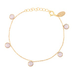 BRACELET MULTI MOOREA CALCEDOINE ROSE