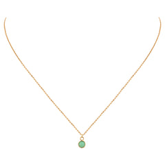 COLLIER MOOREA CHRYSOPRASE