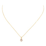 COLLIER MOOREA CALCEDOINE ROSE