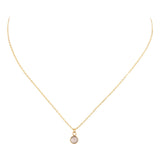 COLLIER MOOREA CALCEDOINE ROSE