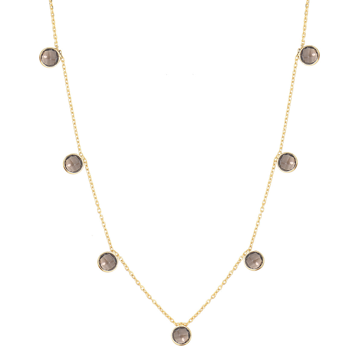 COLLIER MULTI MOOREA QUARTZ FUME