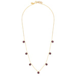 COLLIER MULTI MOOREA GRENAT