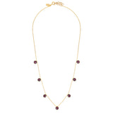 COLLIER MULTI MOOREA GRENAT