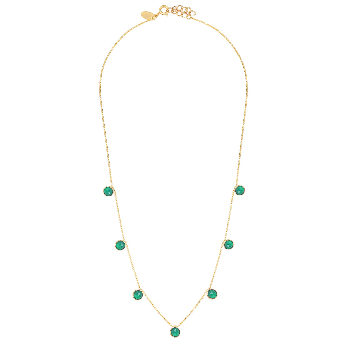 COLLIER MULTI MOOREA QUARTZ VERT