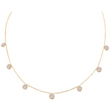 COLLIER MULTI MOOREA CALCEDOINE ROSE