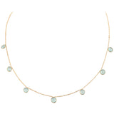COLLIER MULTI MOOREA CALCEDOINE BLEUE