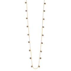 COLLIER SAUTOIR MOOREA QUARTZ FUME