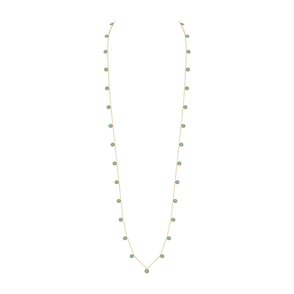 SAUTOIR MOOREA CHRYSOPRASE