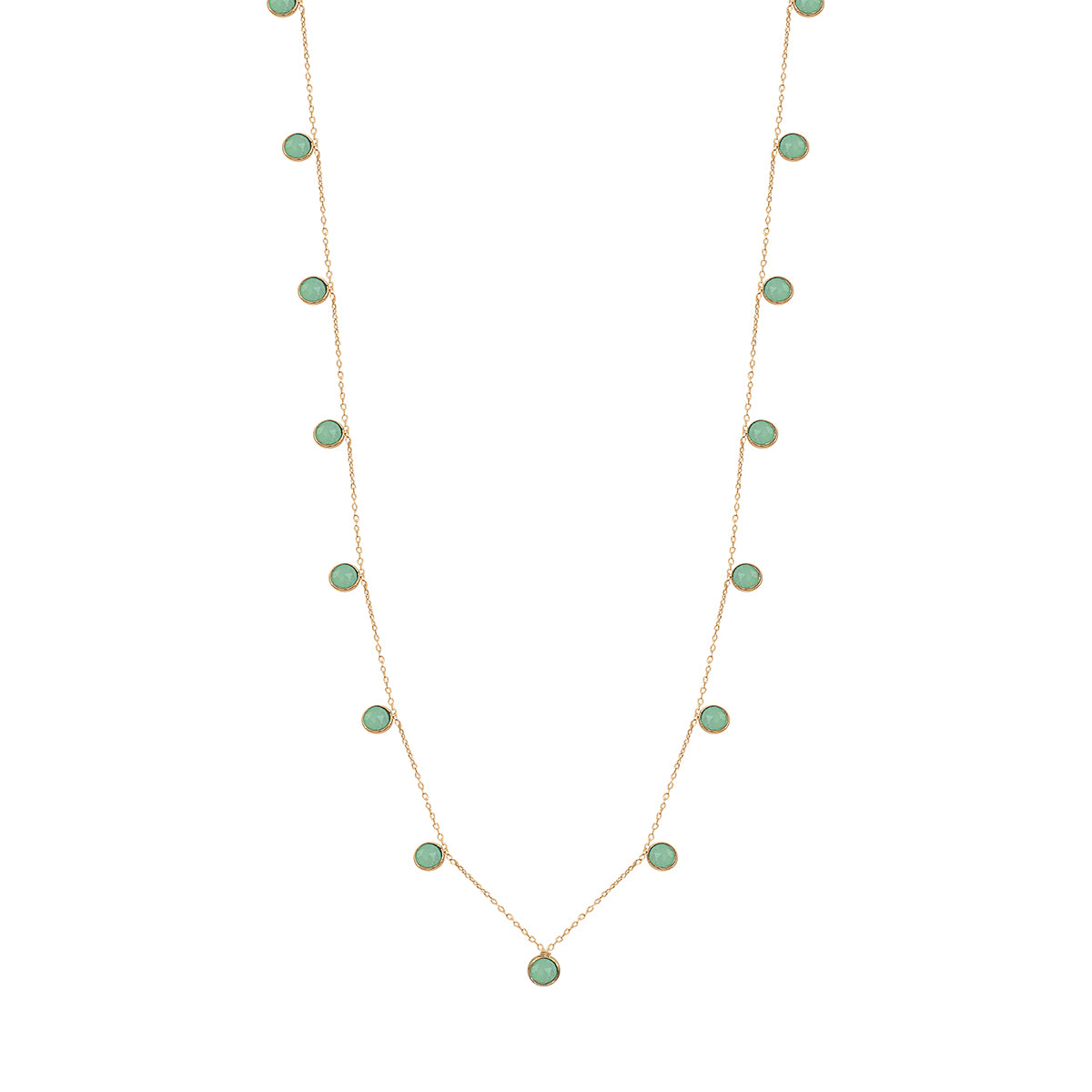 SAUTOIR MOOREA CHRYSOPRASE