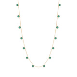 COLLIER SAUTOIR MOOREA QUARTZ VERT