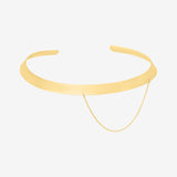 Collier choker doré - NOEMI