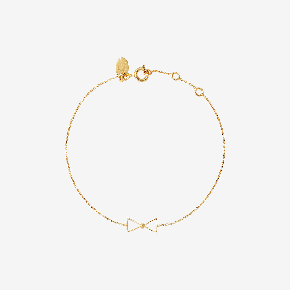 BRACELET DORÉ - NŒUD PAP