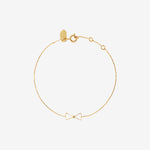 BRACELET DORÉ - NŒUD PAP