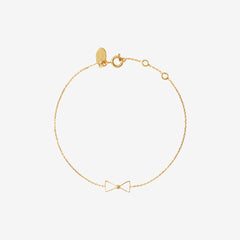 BRACELET DORÉ - NŒUD PAP