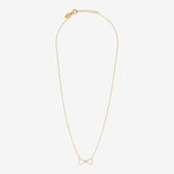 COLLIER DORÉ - NŒUD PAP