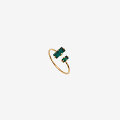 Gold plated ring - PALACE
