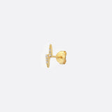 Gold stud earrings - TORN