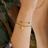 Golden bracelet - ROXANE