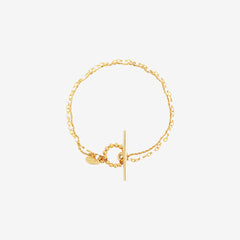 Bracelet doré perle de culture - ROXANE