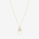 Collier SELMA amazonite