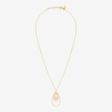 Collier SELMA calcedoine rose
