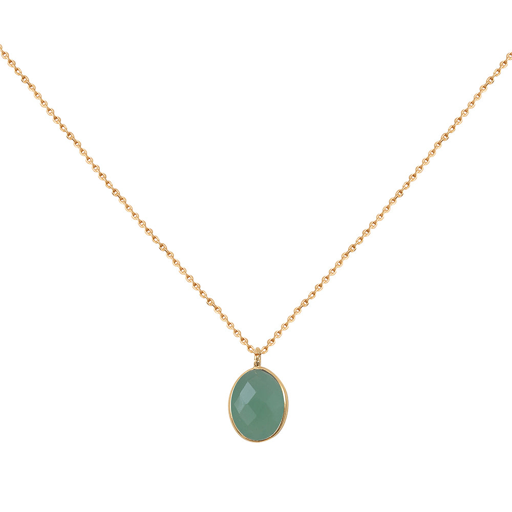 COLLIER SERTI AVENTURINE